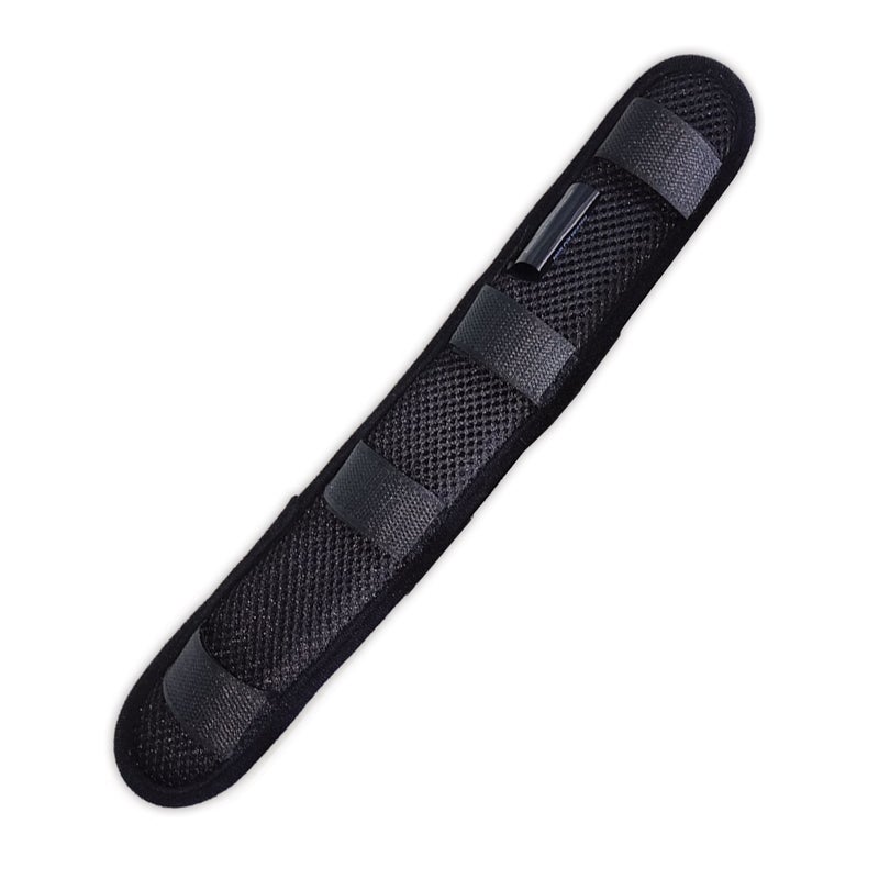 BENEFAB Therapeutic Poll Pad | Far-Infrared Therapy | Comfort & Care for The Poll | Helps Jaw Tension | Provides Relief & Cushion (Solid Black) - Image 1